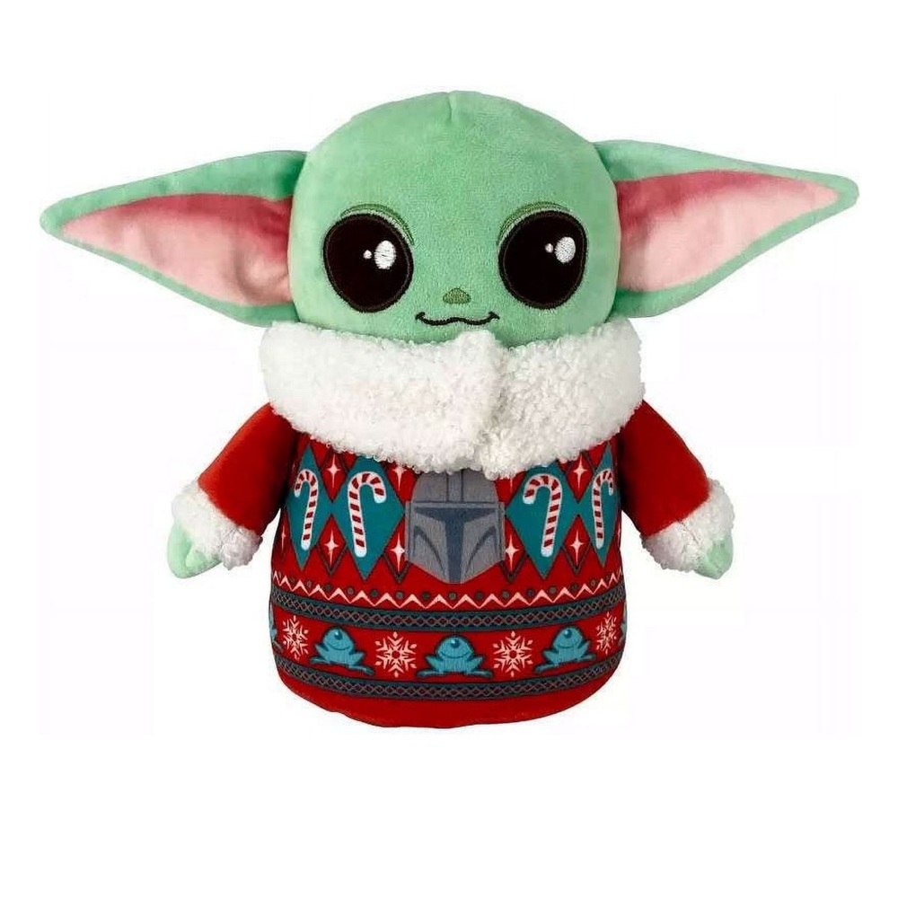 STAR WARS: THE MANDALORIAN GROGU HOLIDAY PLUSH